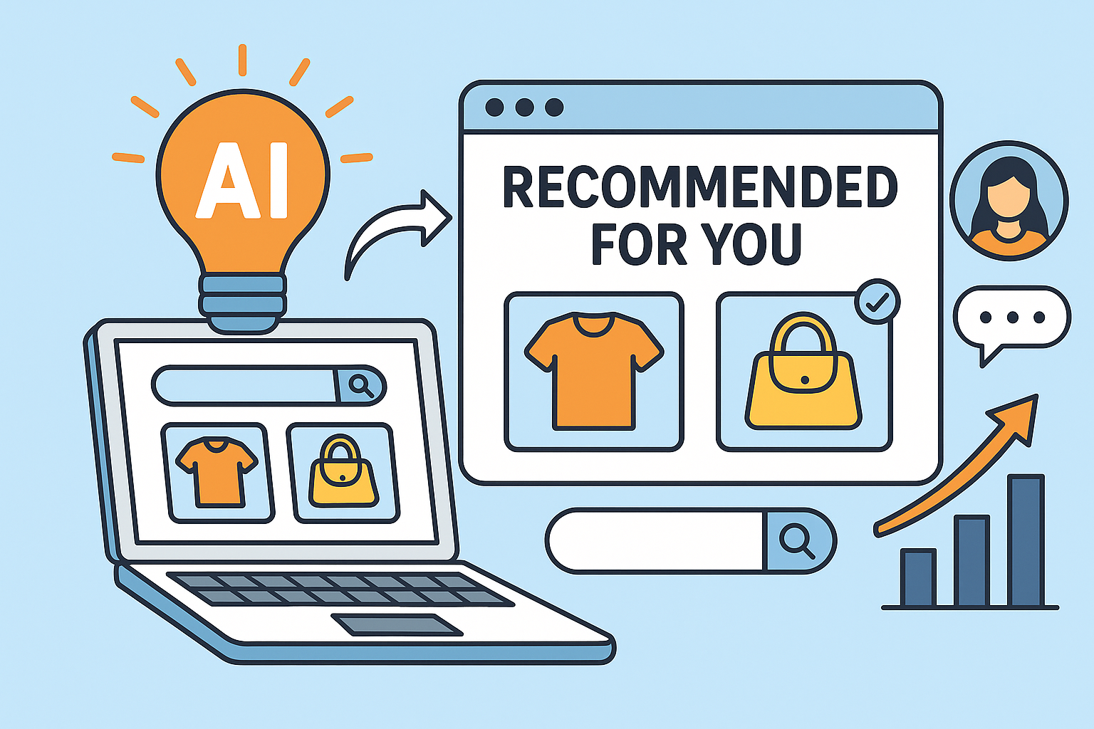 45%用户不在乎给他推荐产品的是人还是AI？独立站AI推荐系统实操指南